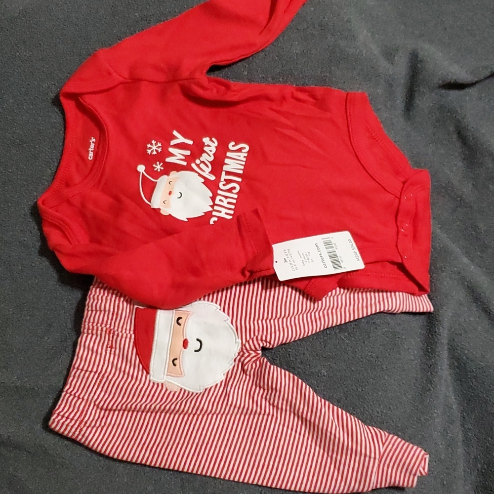 Carter's Infant Christmas Set - 3m